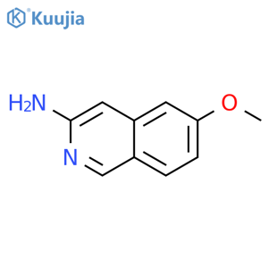 6-methoxy-3-Isoquinolinamine structure