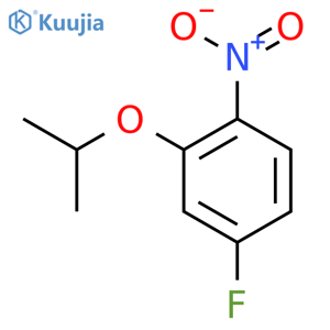 4-Fluoro-2-isopropoxy-1-nitrobenzene structure