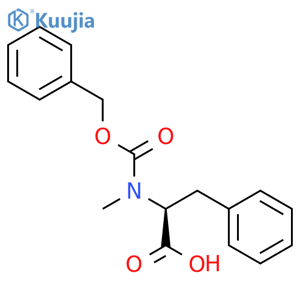 Cbz-N-methyl-L-phenylalanine structure