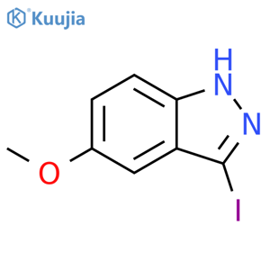 3-Iodo-5-methoxy-1H-indazole structure