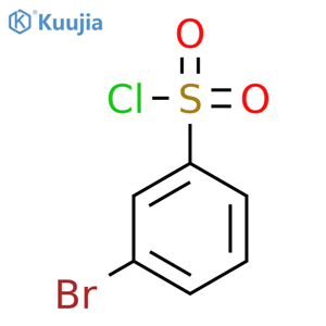 3-Bromobenzenesulfonyl chloride structure