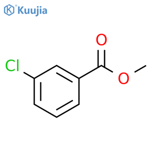 Methyl 3-chlorobenzoate structure