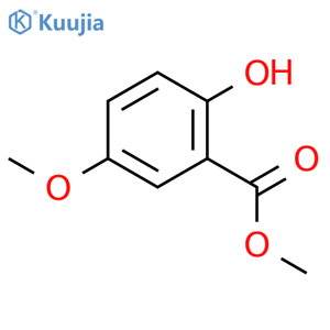 Methyl 2-hydroxy-5-methoxybenzoate structure