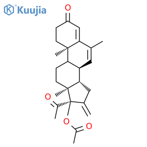 Melengestrol acetate structure