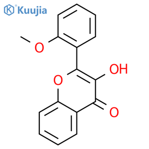 3-Hydroxy-2’-methoxyflavone structure