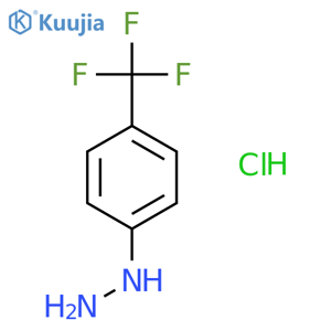 4-(Trifluoromethyl)phenylhydrazine Hydrochloride structure