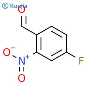 4-Fluoro-2-nitrobenzaldehyde structure