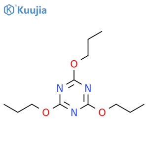 1,3,5-Triazine,2,4,6-tripropoxy- structure