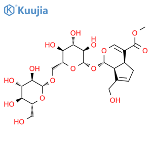 Genipin 1-β-D-gentiobioside structure