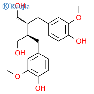 Secoisolariciresinol structure