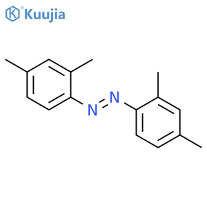 Diazene,1,2-bis(2,4-dimethylphenyl)- structure