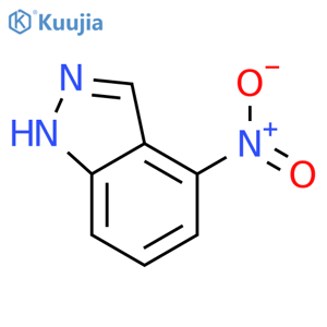 4-Nitro-1H-indazole structure