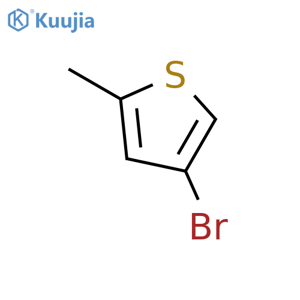 4-Bromo-2-methylthiophene structure