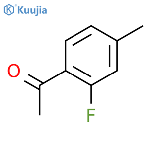 2'-Fluoro-4'-methylacetophenone structure