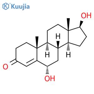 6alpha-Hydroxytestosterone structure