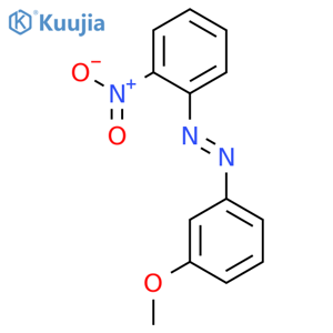 Diazene, (3-methoxyphenyl)(2-nitrophenyl)- structure