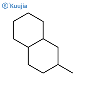 Naphthalene,decahydro-2-methyl- structure