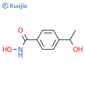 Benzamide, N-hydroxy-4-(1-hydroxyethyl)- structure