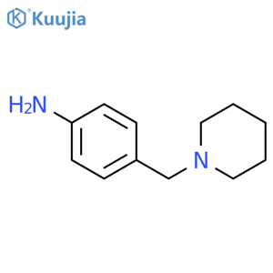 4-[(piperidin-1-yl)methyl]aniline structure