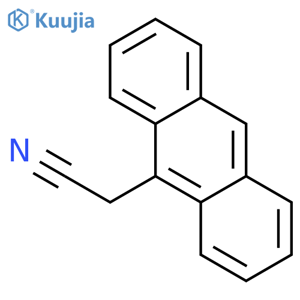 9-\u200bAnthraceneacetonitri\u200ble structure