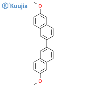 6,6'-Dimethoxy-2,2'-binaphthalene structure