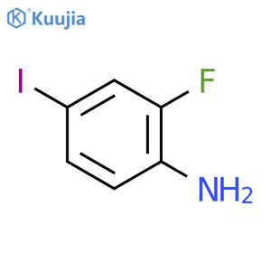 2-Fluoro-4-iodoaniline structure