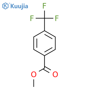 Methyl 4-(trifluoromethyl)benzoate structure