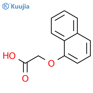 (1-Naphthyloxy)acetic Acid structure