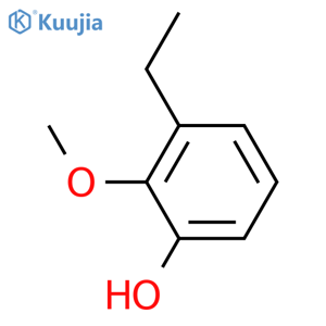 Phenol, ethyl-2-methoxy- structure