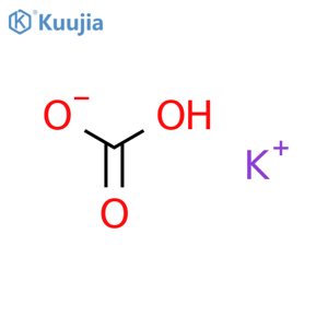 Potassium bicarbonate structure