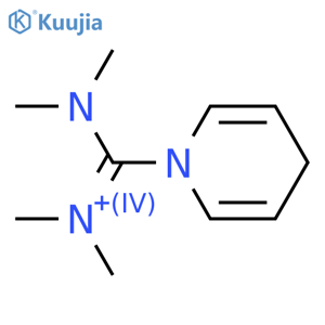 Methanaminium, N-[(dimethylamino)-1(4H)-pyridinylmethylene]-N-methyl- structure