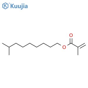 Isodecyl methacrylate structure