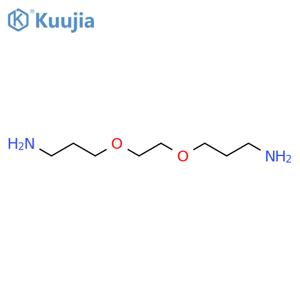 Ethylene Glycol bis(3-Aminopropyl) Ether structure