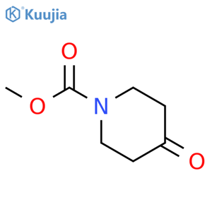 Methyl 4-oxopiperidine-1-carboxylate structure