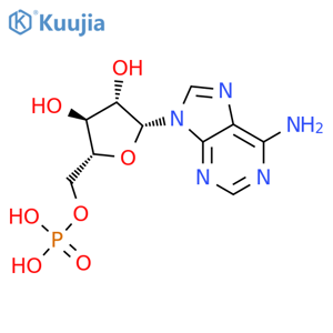 9-(b-D-Arabinofuranosyl)adenine 5'-monophosphate structure