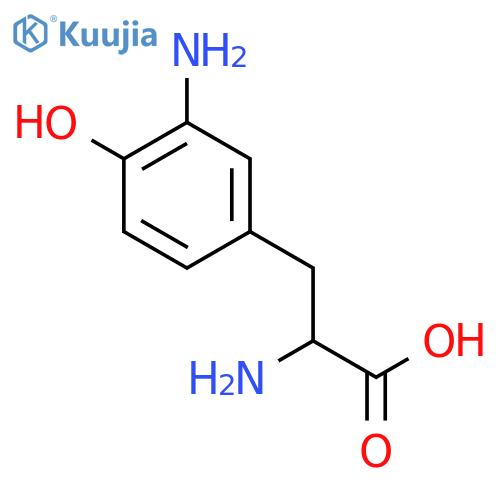 3-Amino-L-tyrosine structure