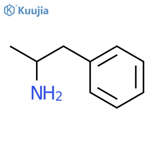 Benzeneethanamine, a-methyl- structure