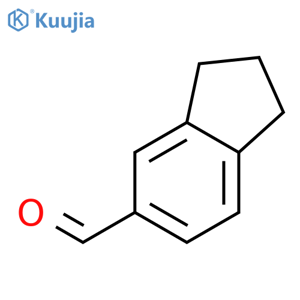 2,3-dihydro-1H-indene-5-carbaldehyde structure