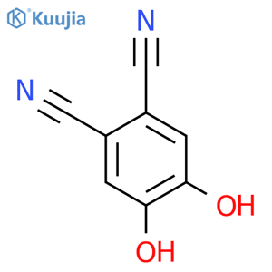 4,5-Dihydroxyphthalonitrile structure