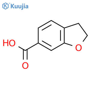 2,3-dihydro-1-benzofuran-6-carboxylic acid structure