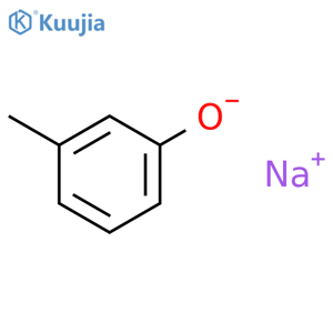 Phenol, 3-methyl-,sodium salt (1:1) structure