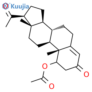 Progesterone Acetate structure