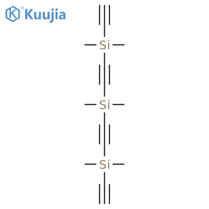 Silane, bis[(ethynyldimethylsilyl)ethynyl]dimethyl- structure