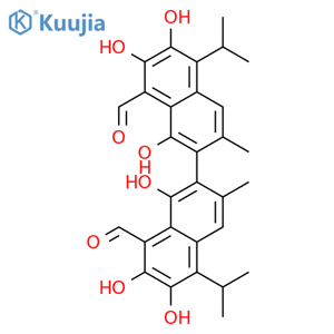 Gossypol structure