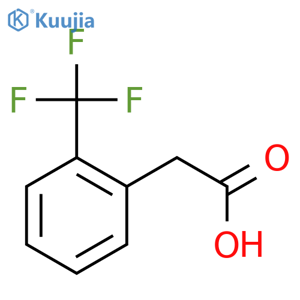 2-(Trifluoromethyl)phenylacetic Acid structure