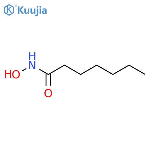 N-Hydroxyheptanamide structure