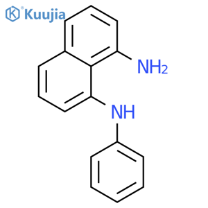 1,8-Naphthalenediamine,N1-phenyl- structure