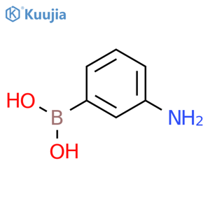 (3-Aminophenyl)boronic acid structure