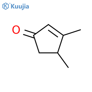 2-Cyclopenten-1-one,3,4-dimethyl- structure