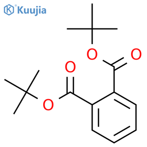 1,2-Benzenedicarboxylicacid, 1,2-bis(1,1-dimethylethyl) ester structure